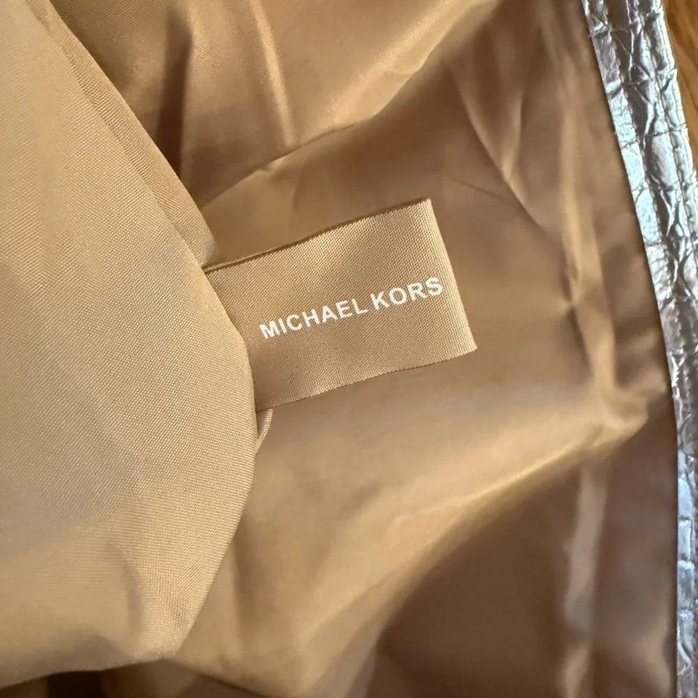 Michael Kors‎ Metallic Cotton Large Tote